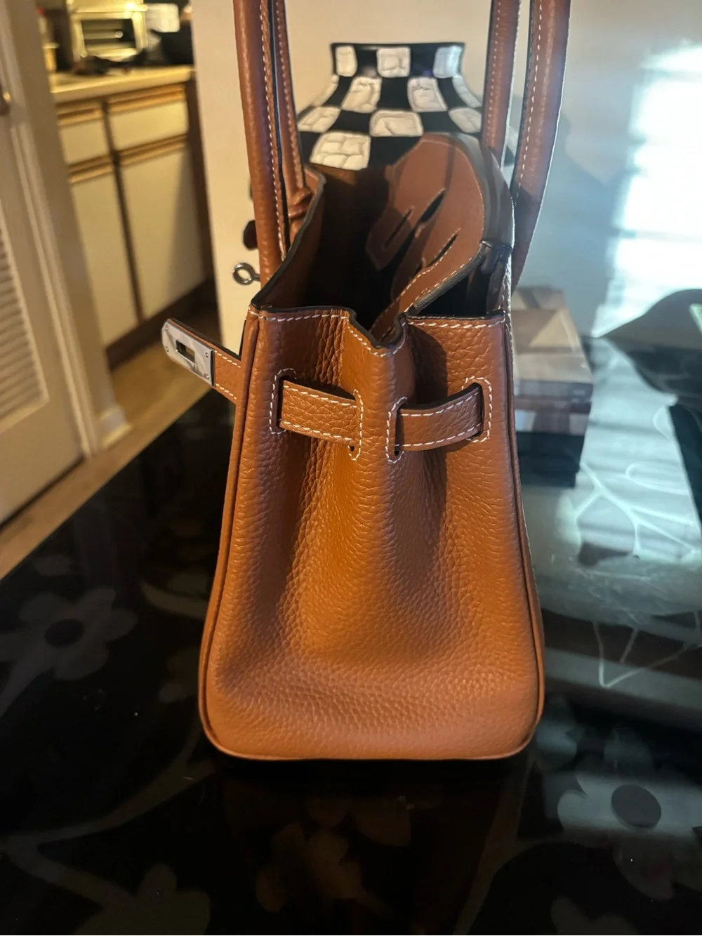Ainifeel Birkin Style Handbag 30CM